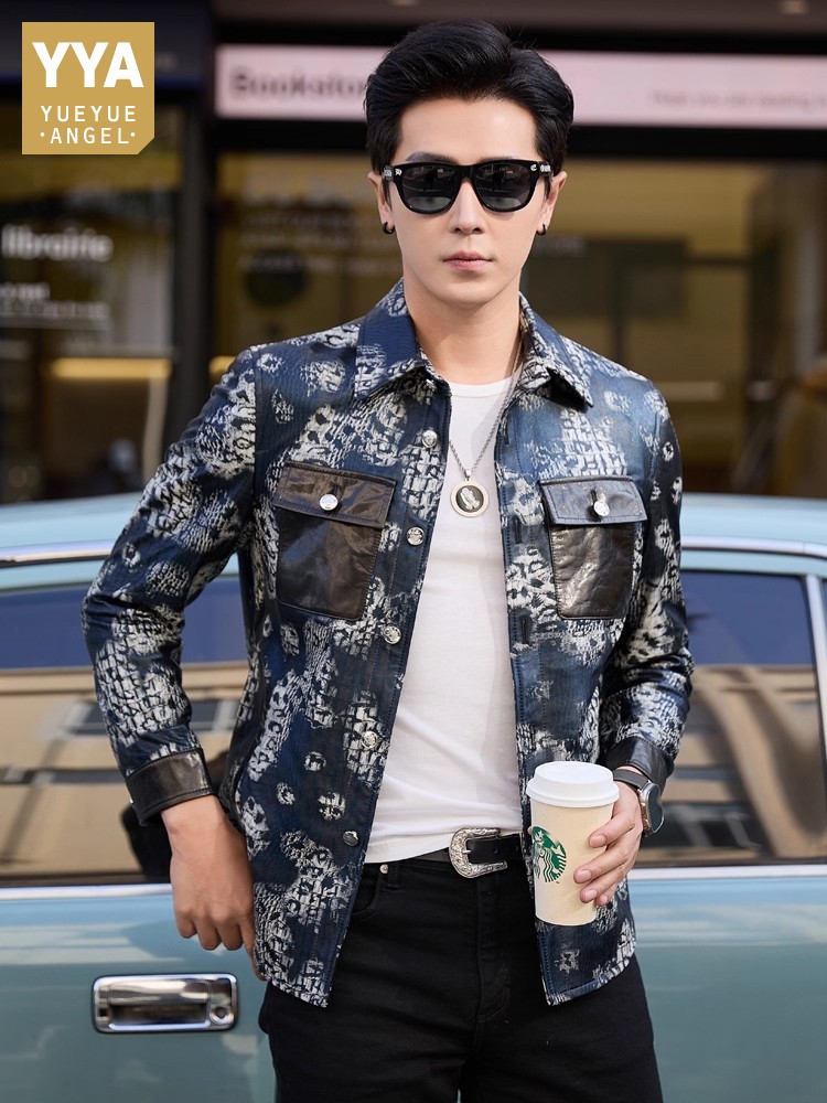 Leatherwork Patterns Free - Jaket Kulit Domba Asli Pria Motif