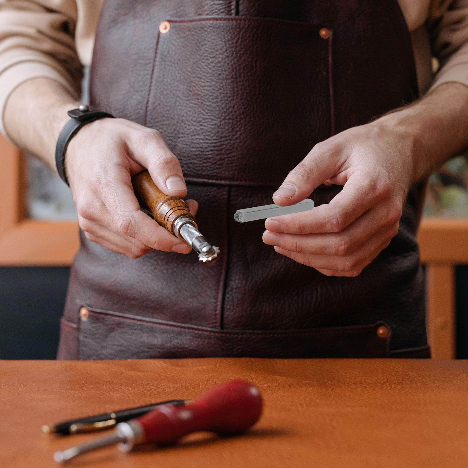 Leatherwork Patterns Free - 12Pcs Set Stempel Baja Pola Hewan