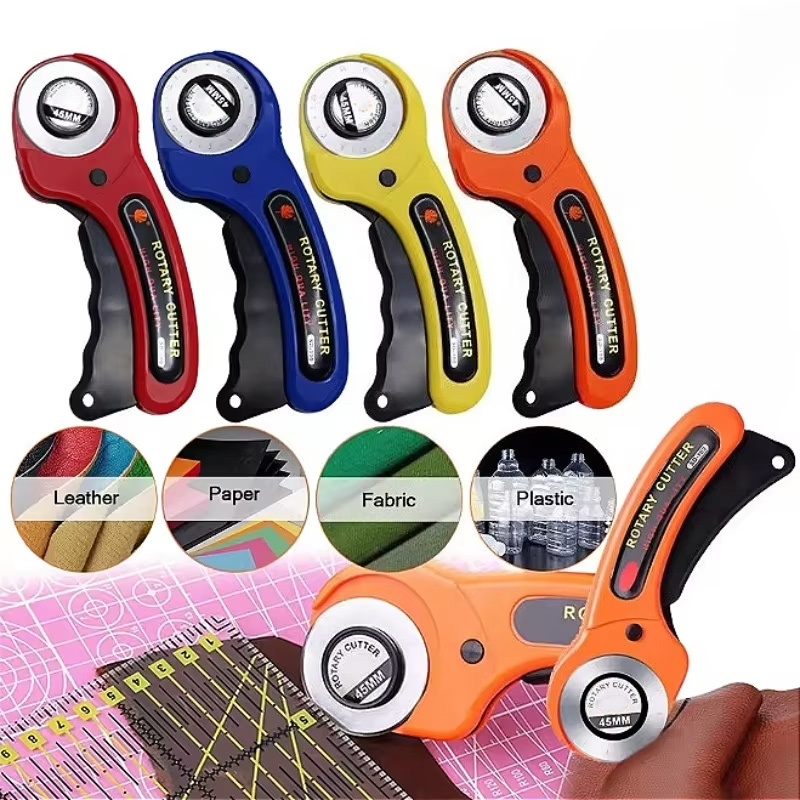 Leatherwork Knives - Pisau Roda 45MM untuk Memotong Kain,