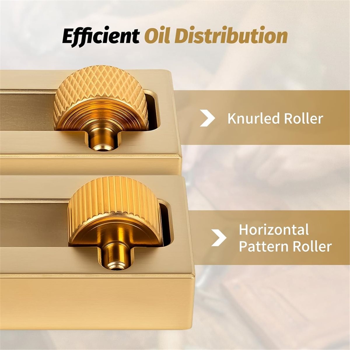 Leatherwork Roller - Alat Pemoles Tepi Kulit untuk Lukisan