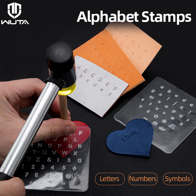 Leather Stamp Set - WUTA 3 buah cap kulit modal