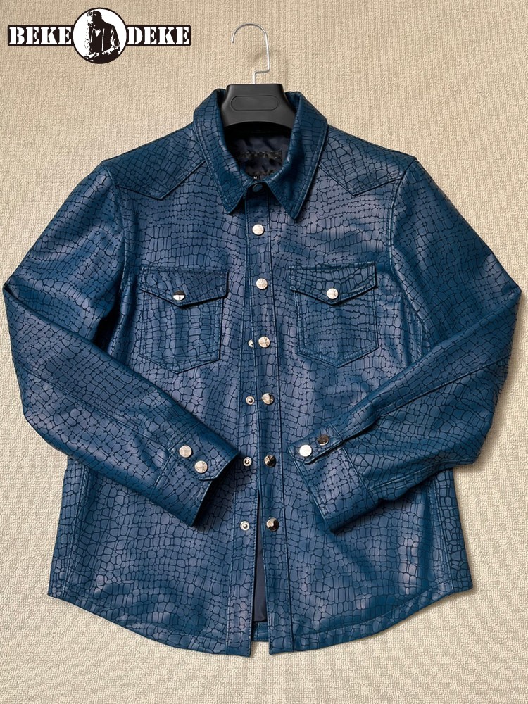 Leatherwork Patterns Free - Jaket Kulit Asli Pria Motif Kulit