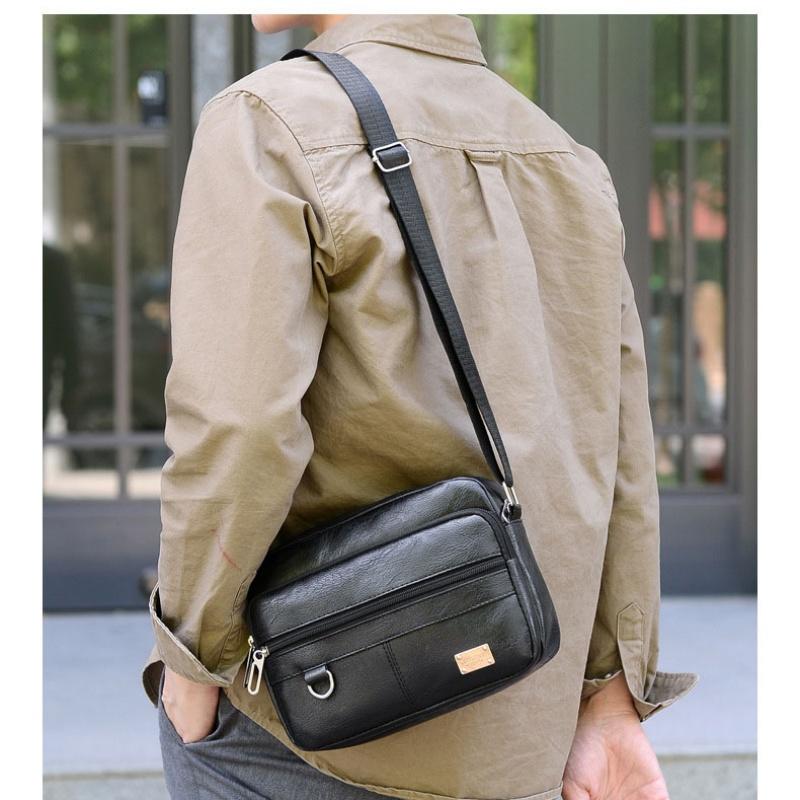 Tas Selempang Pria Kulit Tas S - Leather Work Bag Laptop ulasan dan harga