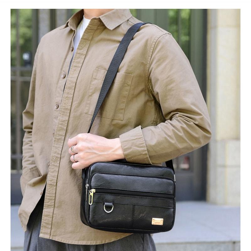 Tas Selempang Pria Kulit Tas S - Leather Work Bag Laptop ulasan dan harga