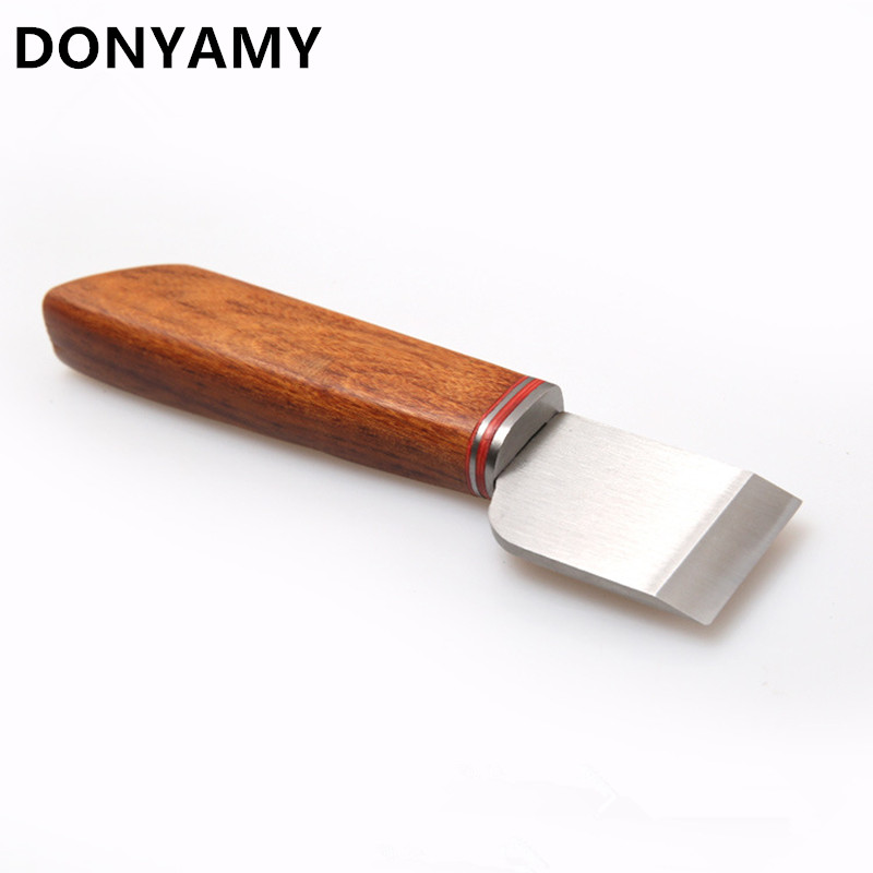 Pisau lebar 35mm tebal 3mm unt - Leatherwork Knives ulasan dan harga
