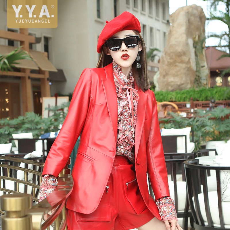 Jaket Kulit Domba Asli Wanita  - Leather Work Jacket Women'S ulasan dan harga