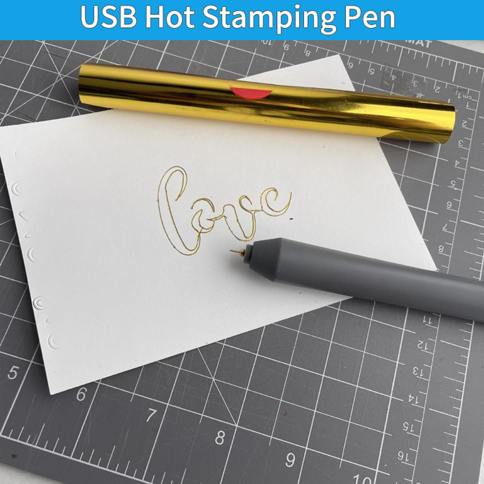 Alat Stamping Pena Foil Panas  - Leather Stamp Set ulasan dan harga