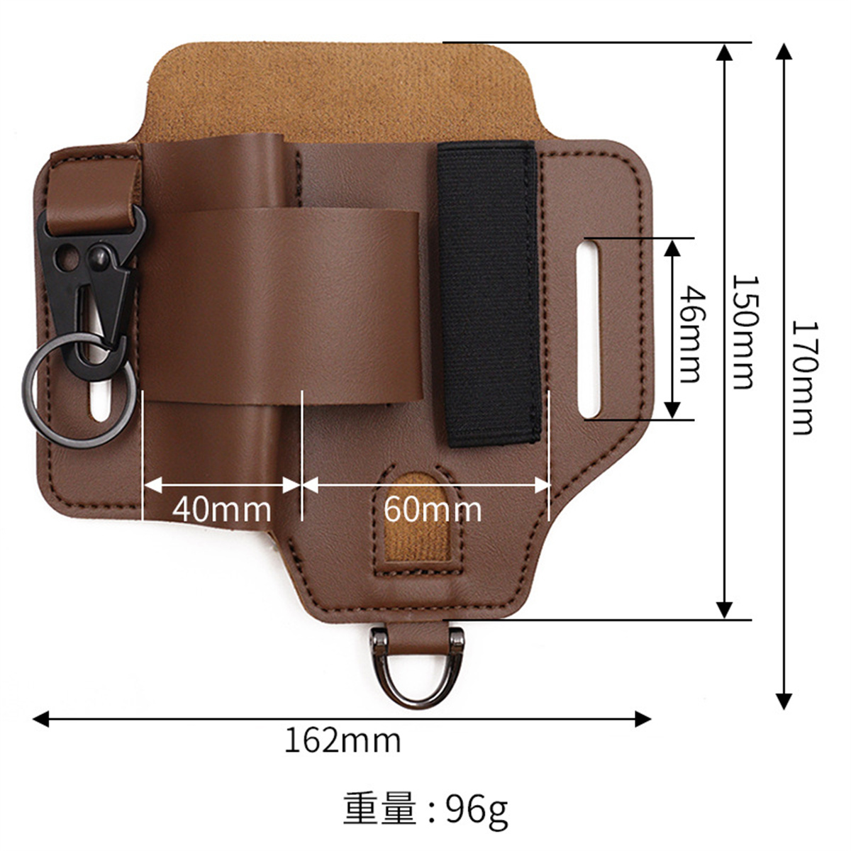 Sarung Alat Taktis EDC, Tas Pi - Leatherwork Knives ulasan dan harga