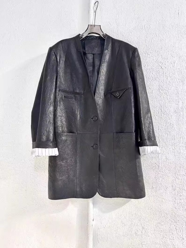 Jaket kulit asli wanita, jaket - Leather Work Jacket Women'S ulasan dan harga