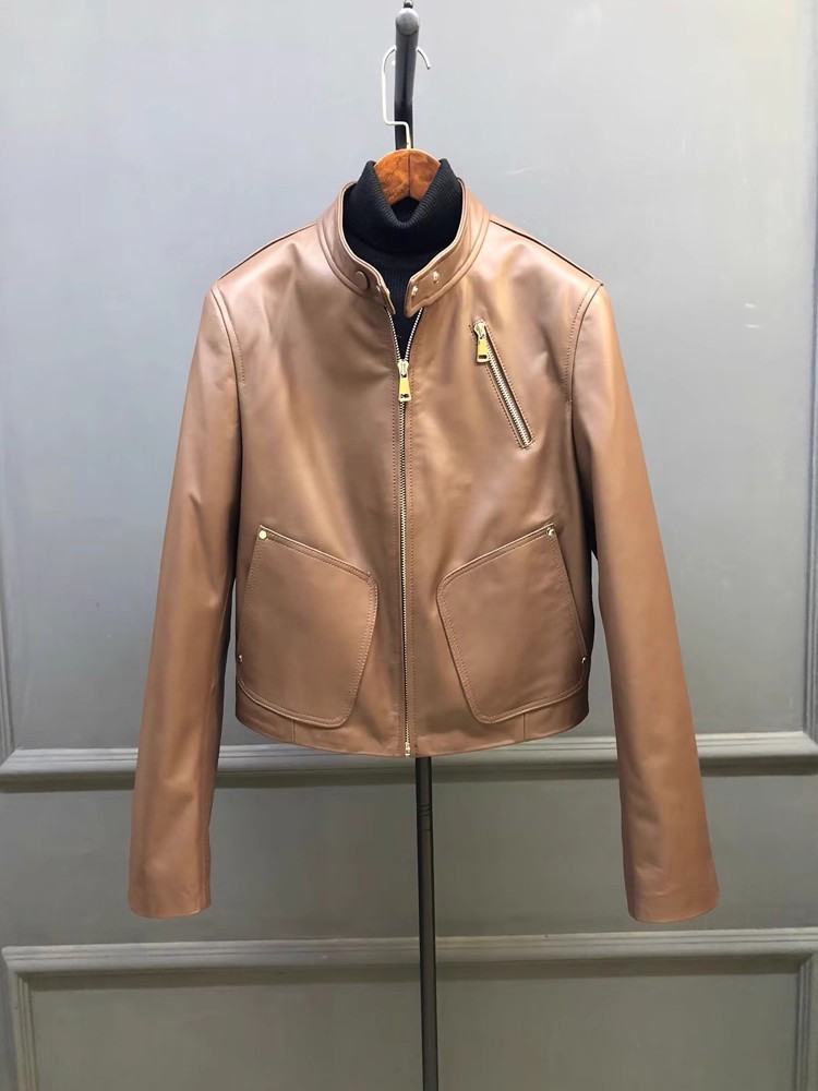 Jaket Pendek Retro Gaya Baru M - Leather Work Jacket Women'S ulasan dan harga