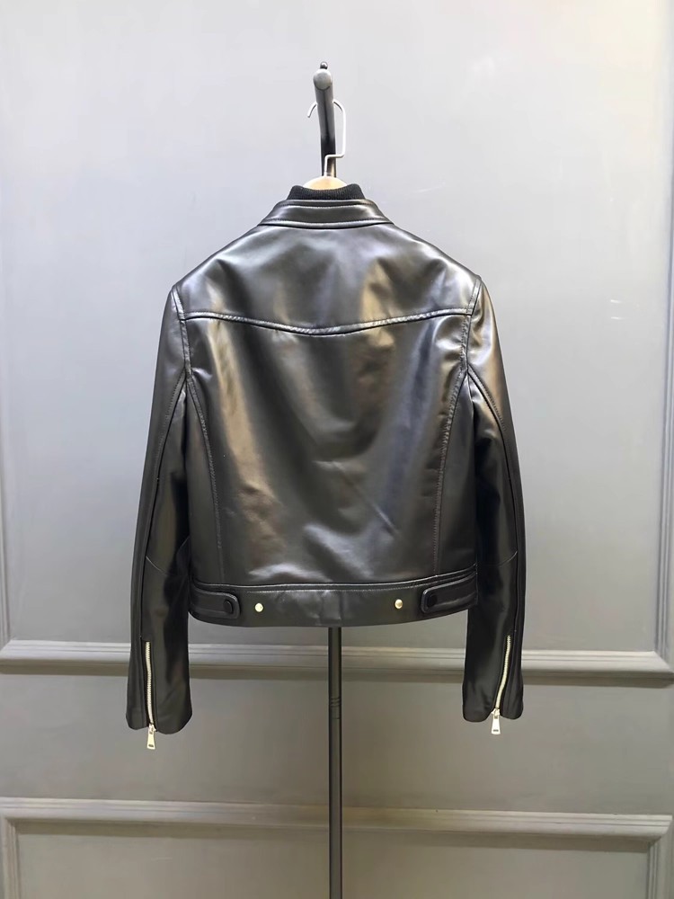 Jaket Pendek Retro Gaya Baru M - Leather Work Jacket Women'S ulasan dan harga