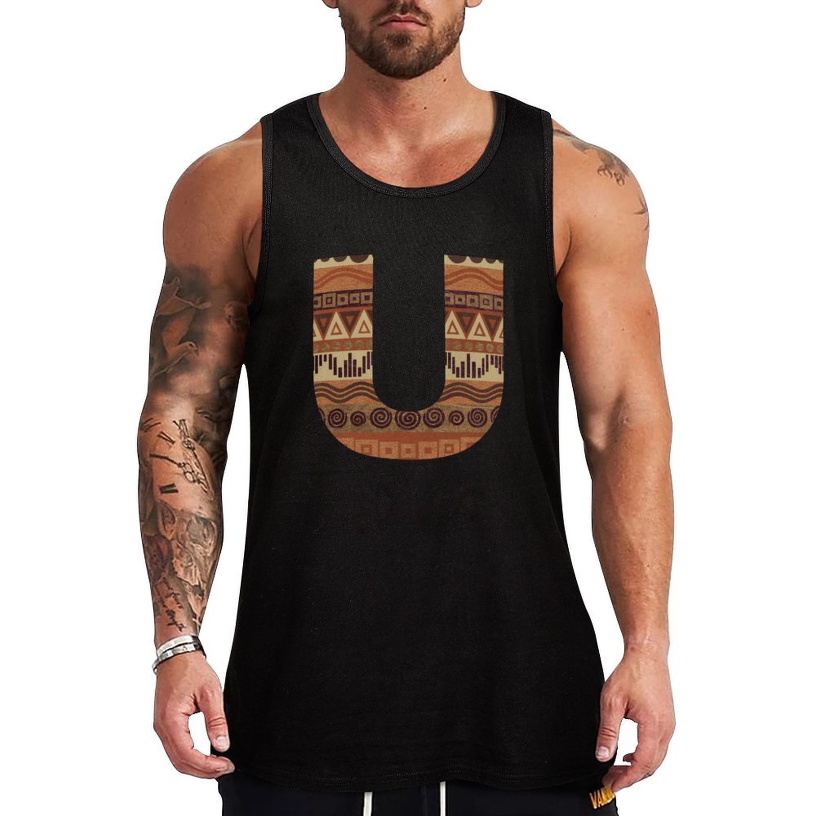 Tank Top Motif Kulit Huruf U P - Leatherwork Patterns Free ulasan dan harga
