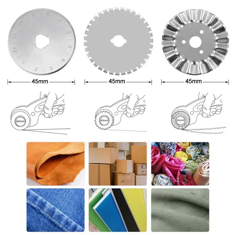 Pisau Roda 45MM untuk Memotong - Leatherwork Knives ulasan dan harga