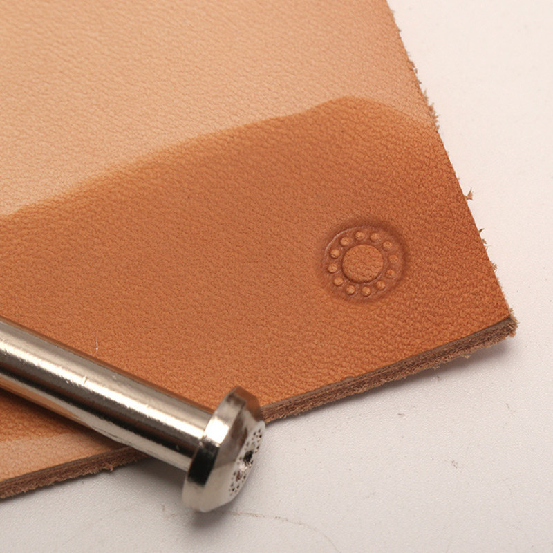1 Buah DIY Alat Set Alat Peran - Leather Stamp Set ulasan dan harga