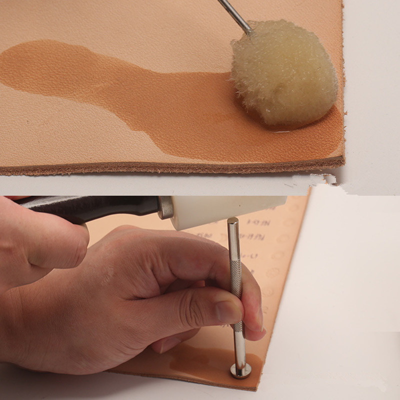 1 Buah DIY Alat Set Alat Peran - Leather Stamp Set ulasan dan harga