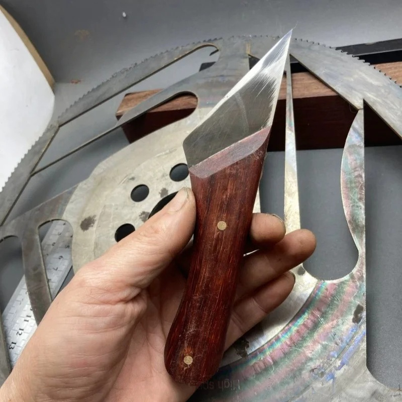 Pisau Pemotong Kulit 17CM Baja - Leatherwork Knives ulasan dan harga