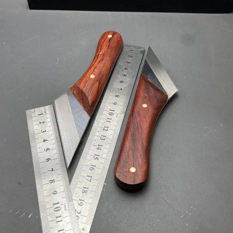 Pisau Pemotong Kulit 17CM Baja - Leatherwork Knives ulasan dan harga