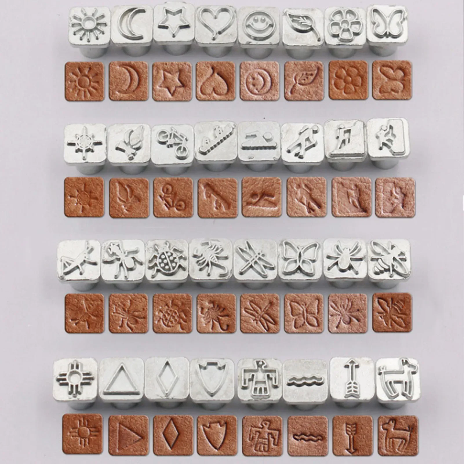 Kit stempel kulit hewan kartun - Leather Stamp Set ulasan dan harga