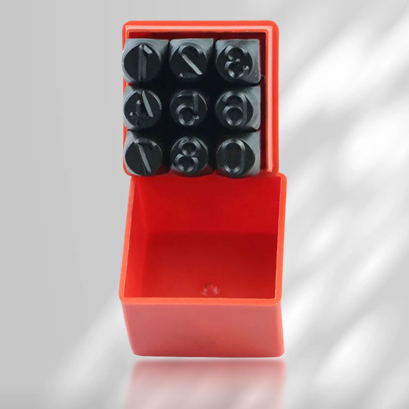 Stempel baja cap huruf angka d - Leather Stamp Set ulasan dan harga