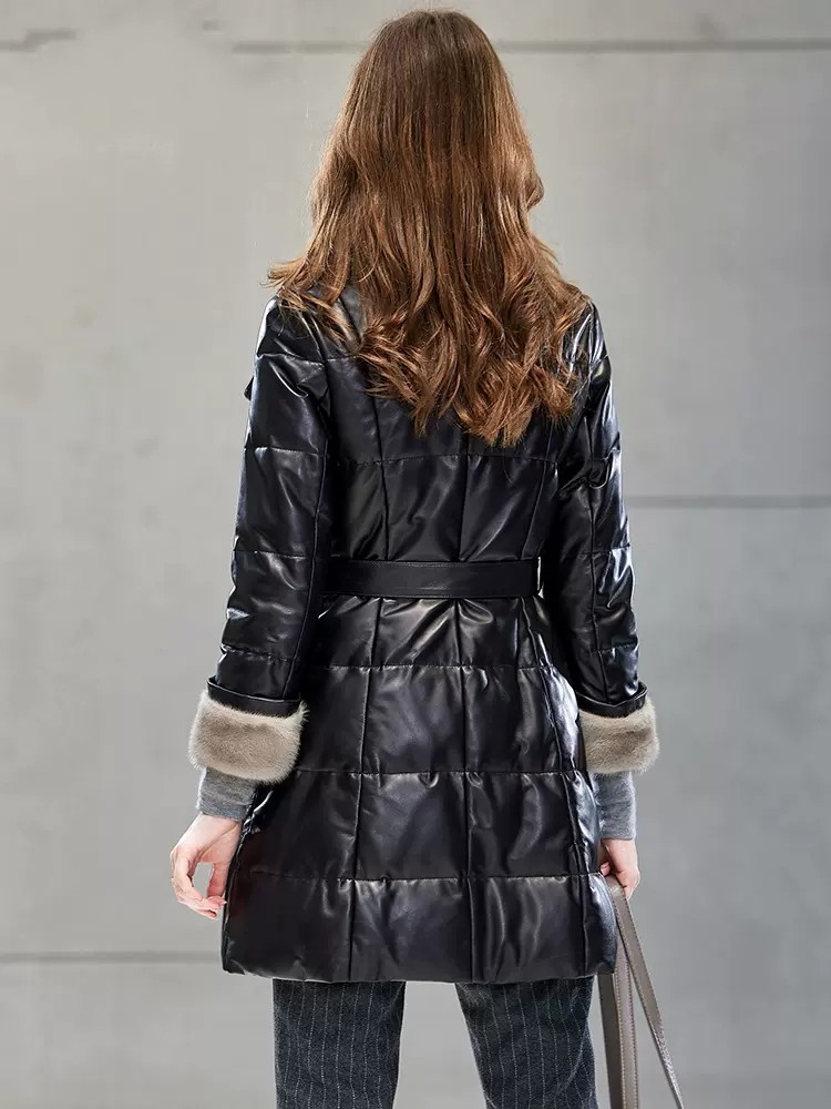 Jaket Kulit Asli Hangat Tebal  - Leather Work Jacket Women'S ulasan dan harga