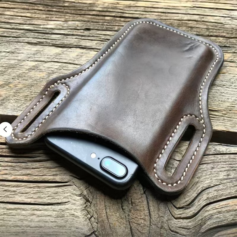 Tas Pinggang Kulit Kuda Retro  - Leather Work Bag Laptop ulasan dan harga