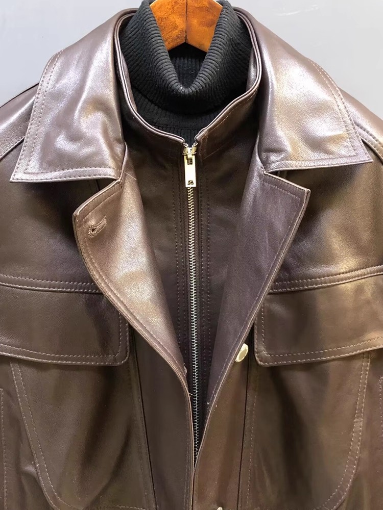 Jaket Kerja Wanita Desainer Ke - Leather Work Jacket Women'S ulasan dan harga