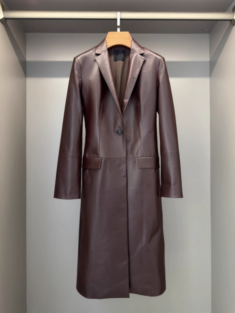 Desainer Italia jaket kulit do - Leather Work Jacket Women'S ulasan dan harga