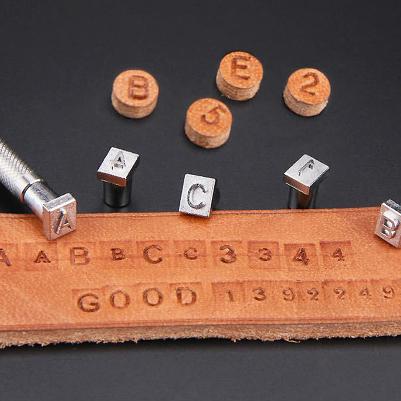 36 buah Set Kerajinan Kulit se - Leather Stamp Set ulasan dan harga