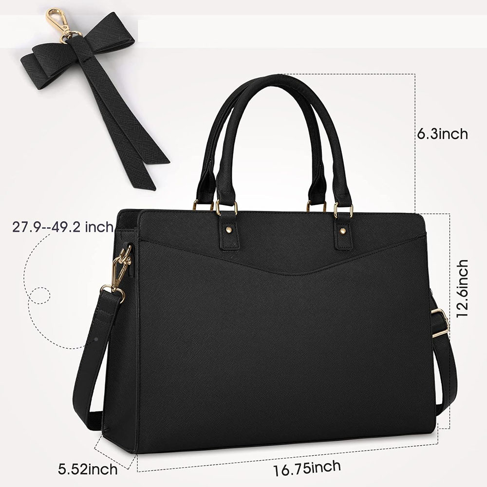 Tas Laptop untuk Wanita 15.6 I - Leather Work Bag Laptop ulasan dan harga