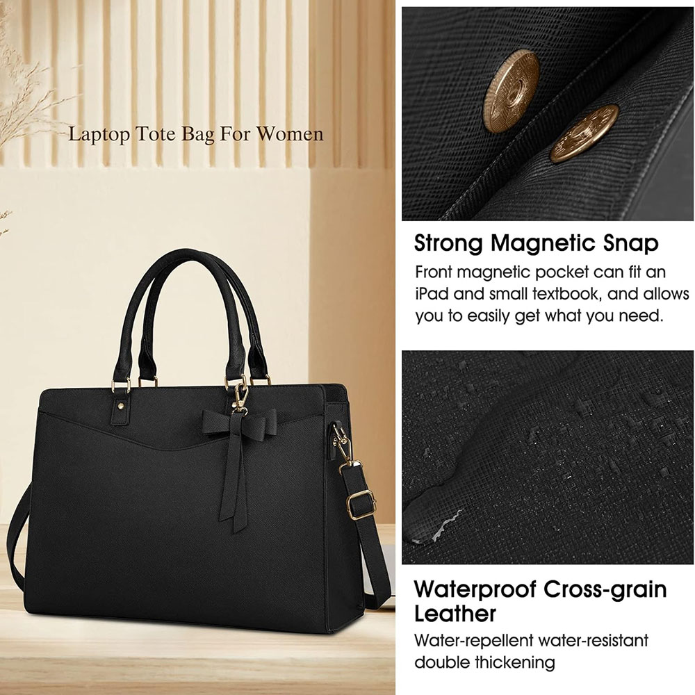 Tas Laptop untuk Wanita 15.6 I - Leather Work Bag Laptop ulasan dan harga