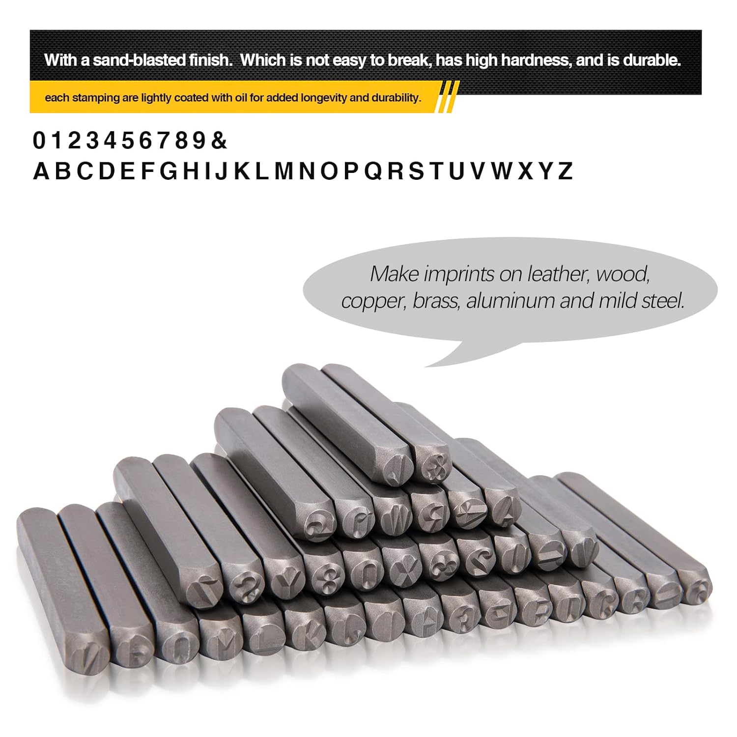Set Peralatan Pencetak Huruf L - Leather Stamp Set ulasan dan harga