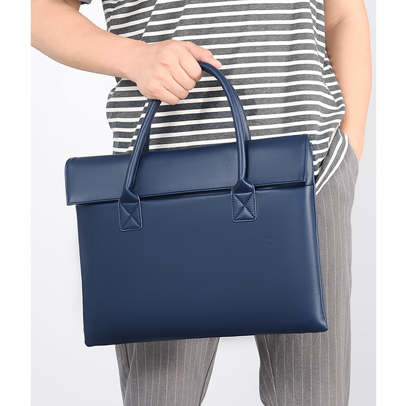 Tas jinjing kulit PU eksekutif - Leather Work Bag Laptop ulasan dan harga
