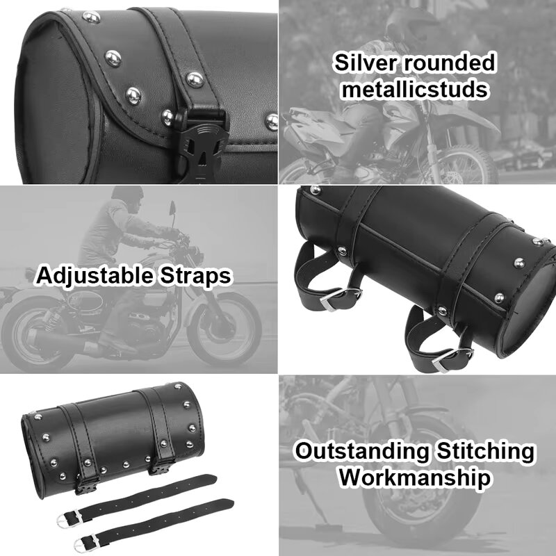 Tas Sepeda Motor Kulit Pu Hita - Leatherwork Roller ulasan dan harga