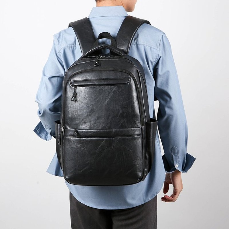 Ransel Bisnis Kulit Premium –  - Leather Work Bag Laptop ulasan dan harga