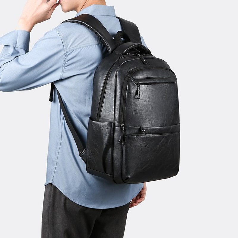 Ransel Bisnis Kulit Premium –  - Leather Work Bag Laptop ulasan dan harga