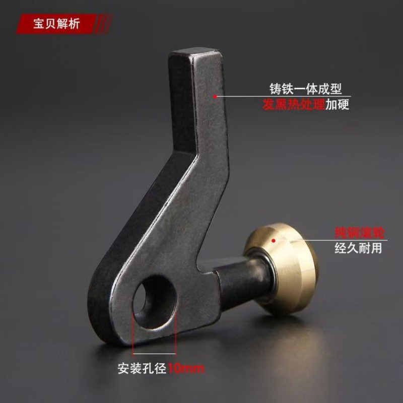 Kaki Penekan Rol Garis Potong  - Leatherwork Roller ulasan dan harga